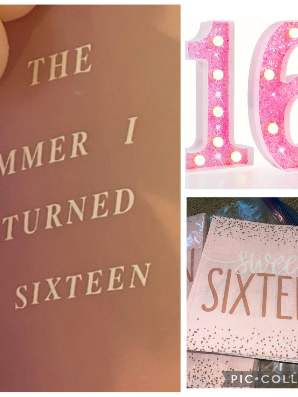 Sweet 16 Party Decor